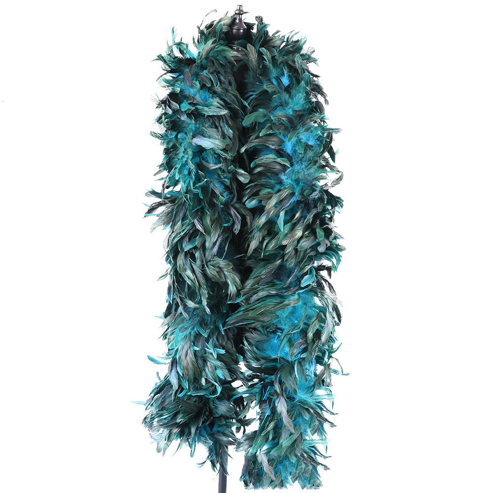 Catwalk Dress Up Colorful Chicken Feather Scarf Props