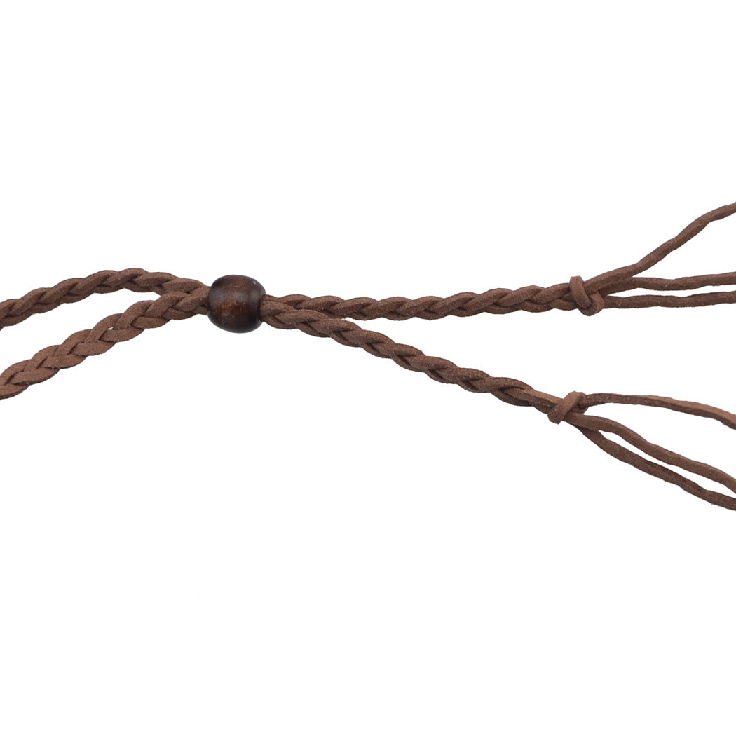 Fashionable ethnic feather hair band