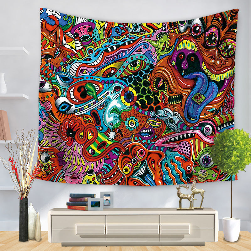 Nordic fashion printing ins tapestry