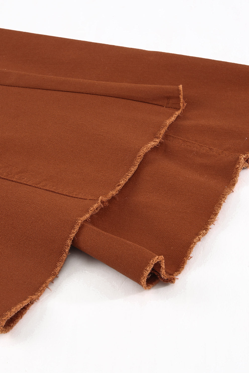 Multicolor Distressed Bell Bottom Denim Pants