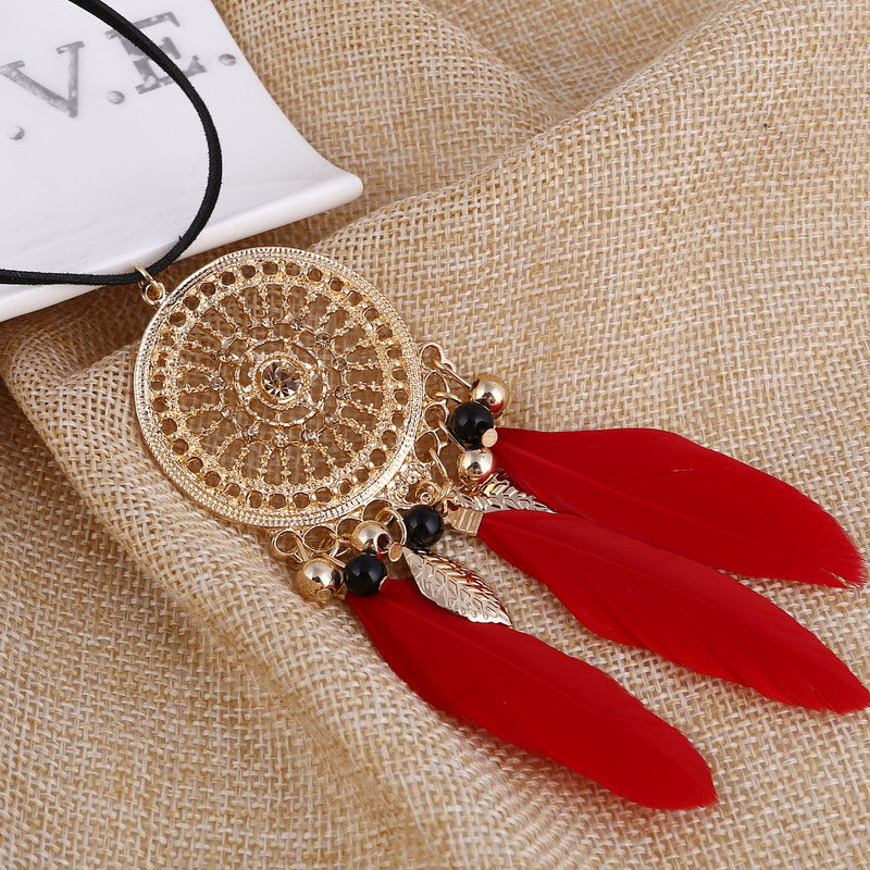 Vintage sweater necklace wholesale long sweater chain