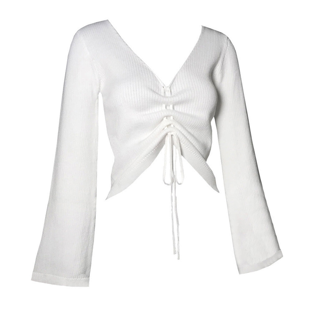 Knitted sweater pullover