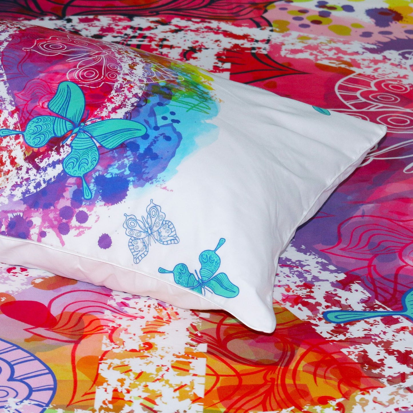 Peace Butterfly Home Textile Four Piece Set