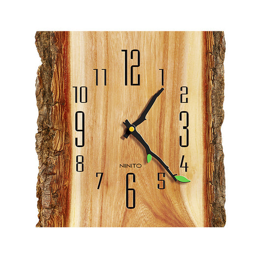 Nordic Simple and Creative Tree Pattern Wall Clock