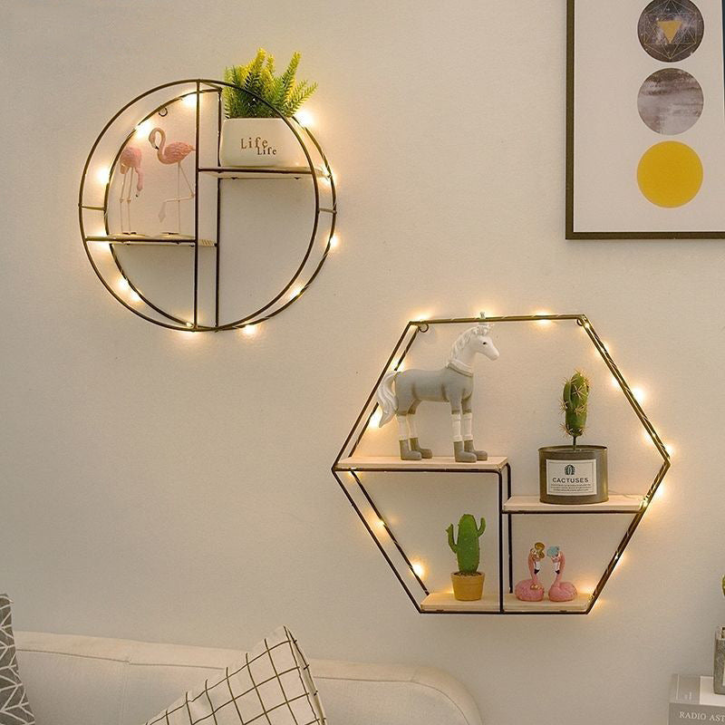 Nordic Ins Restaurant Wall Iron Decoration Pendant