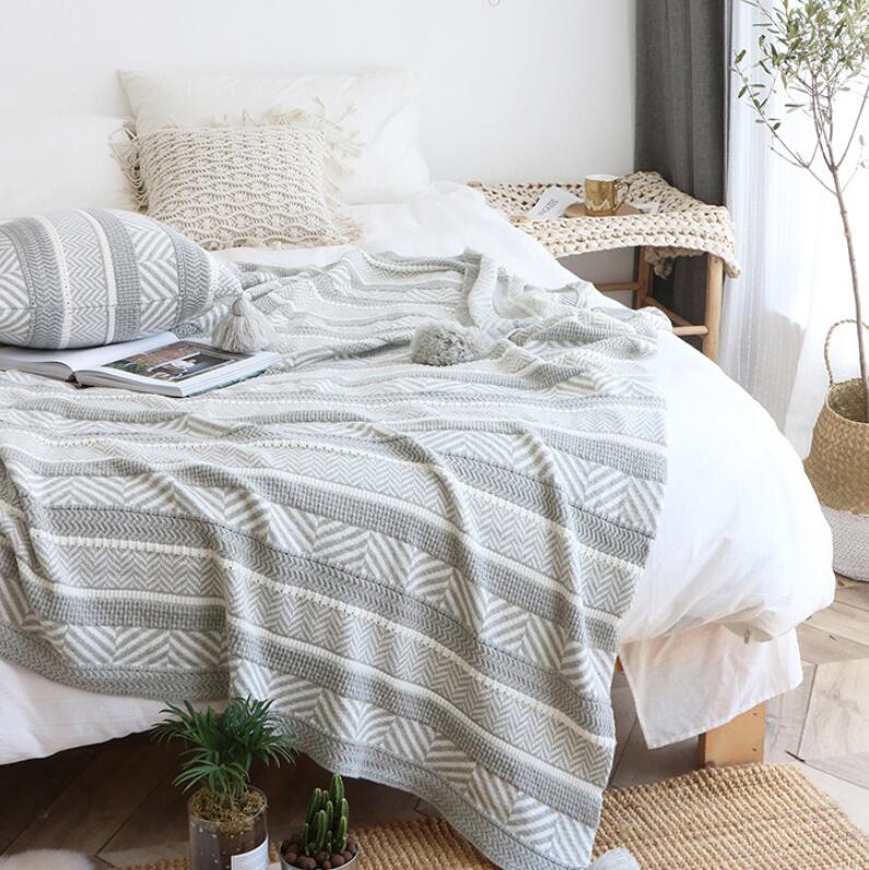 Bohemian Style Tufted Pillow Cushion Cushion Pillow Ethnic Retro Style