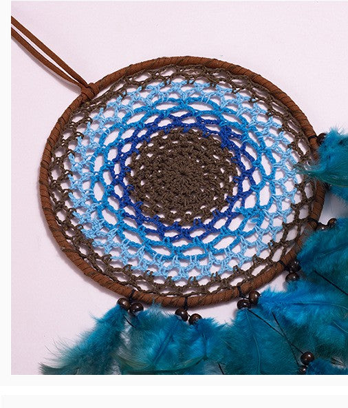 Ins Feather Halloween Wind Dream Catcher Pendant