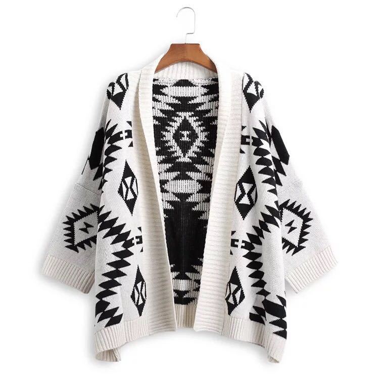 Ladies cardigan sweater coat