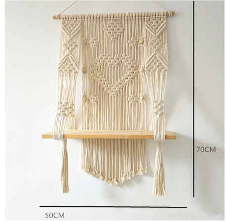 Nordic style tassel tapestry