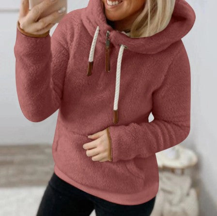 Hooded Lamb Feather Tethered Sack Hoodie