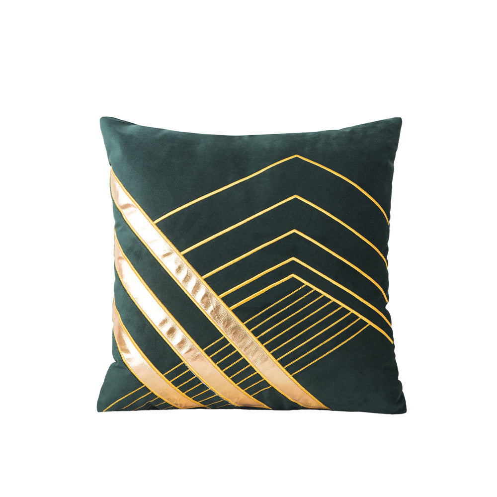 Office Sofa Velvet Pillow Cushion Cover