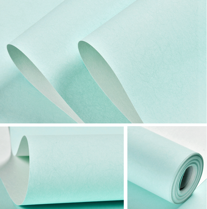 Nordic style solid color wallpaper