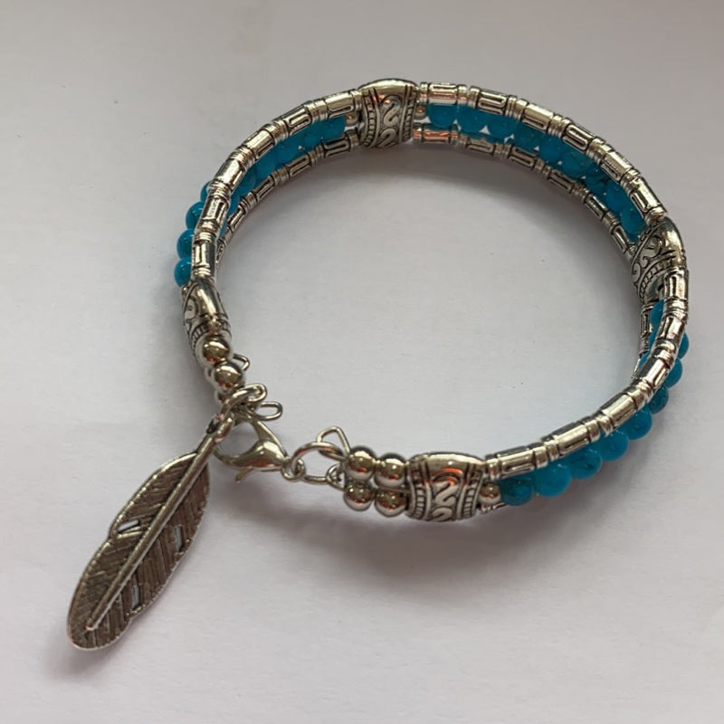 Feather bracelet