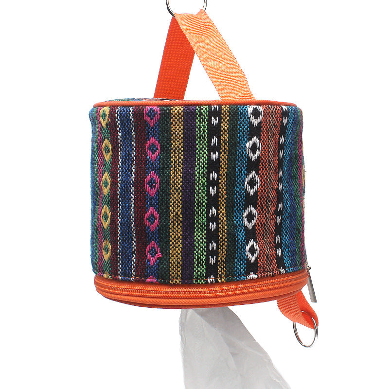 Outdoor Camping Folding Ethnic Style Paper Box