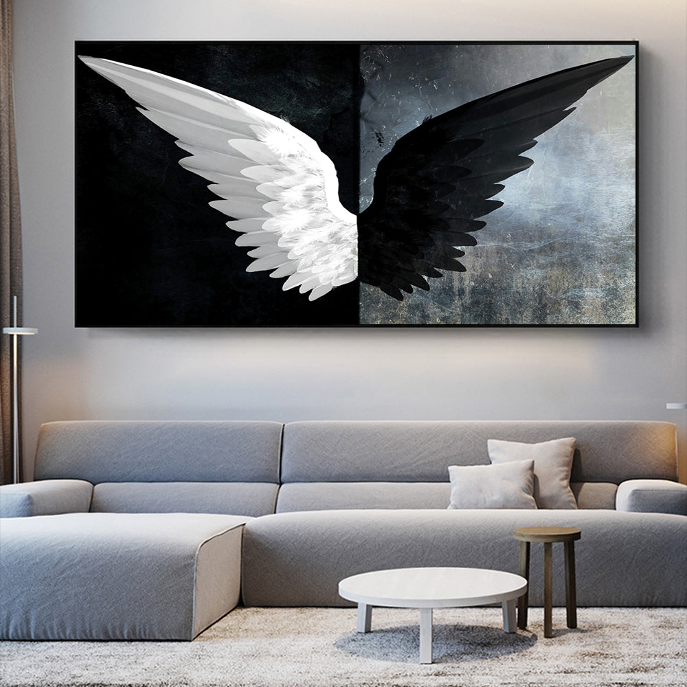 Feather Wings Art Painting Decorative Painting Core