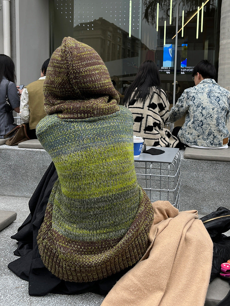 Thickened Short Winter Cardigan Women's Sweater Coat