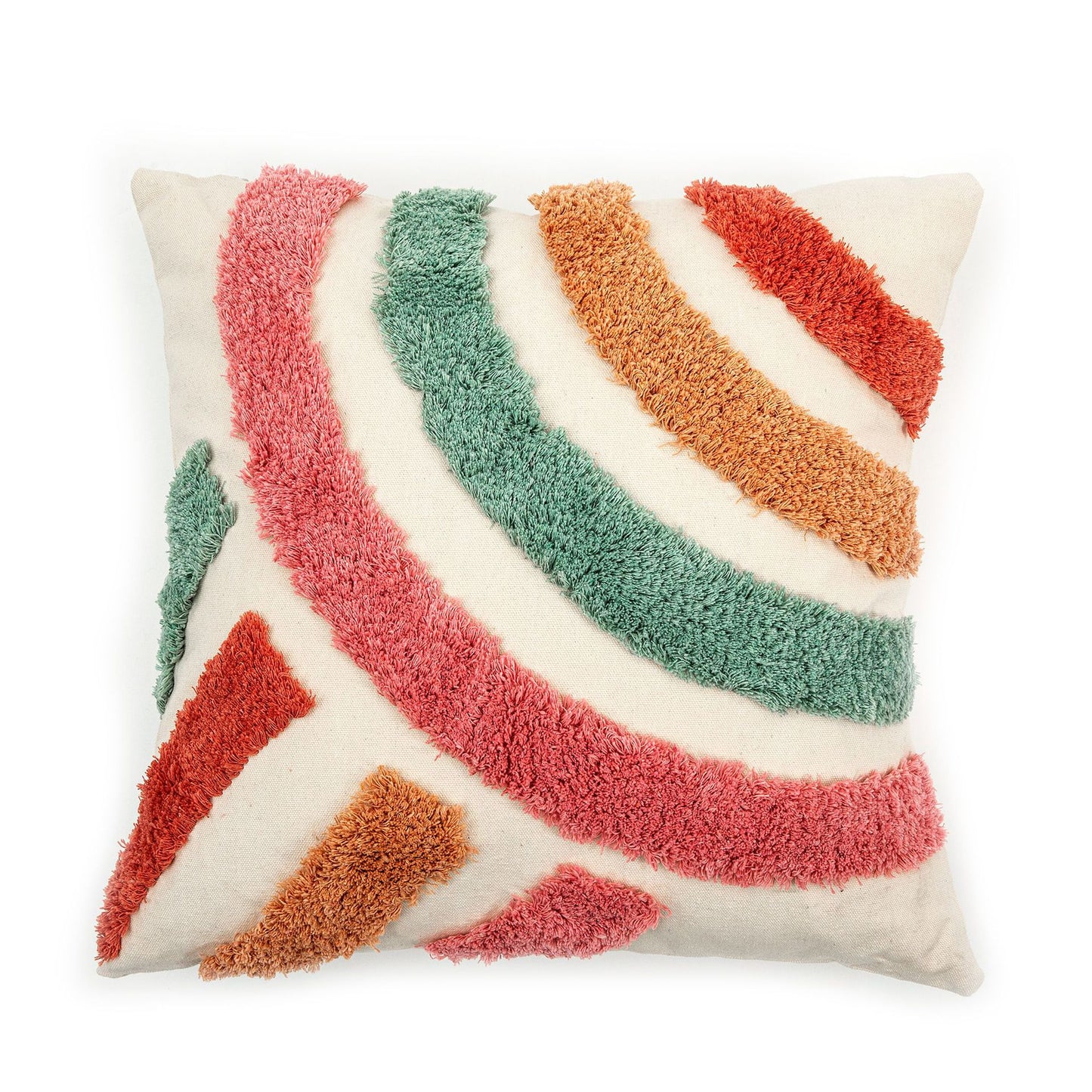 Ethnic Style Tufted Model House Pillowcase