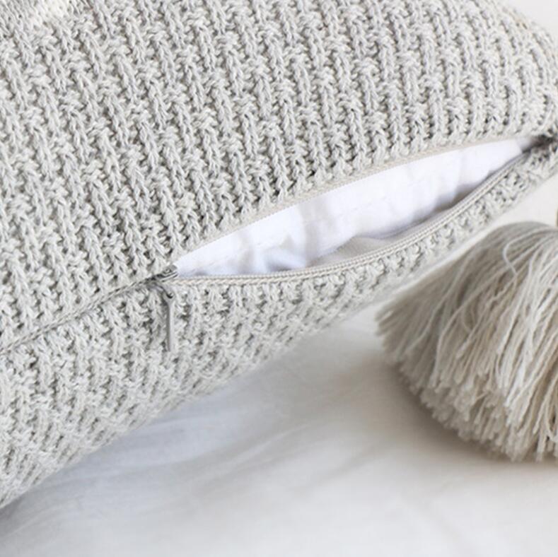 Bohemian Style Tufted Pillow Cushion Cushion Pillow Ethnic Retro Style