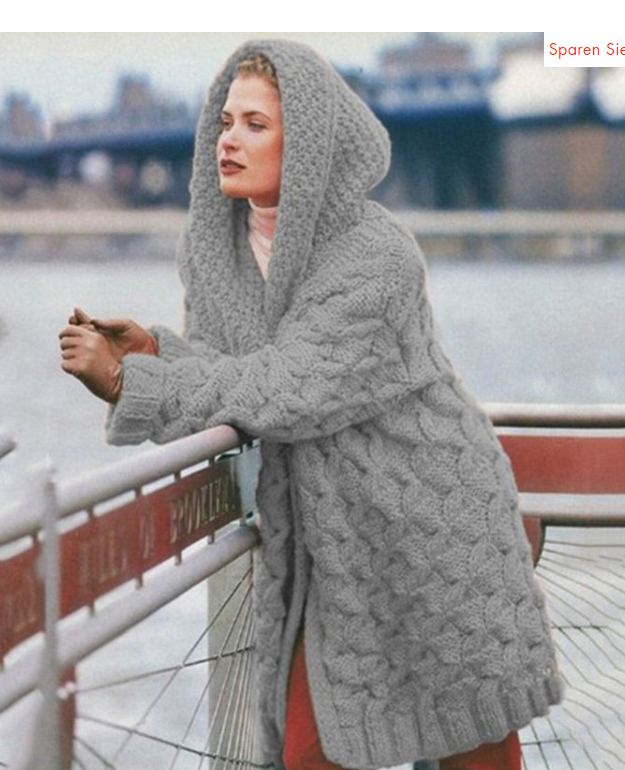 Thick wild hooded sweater