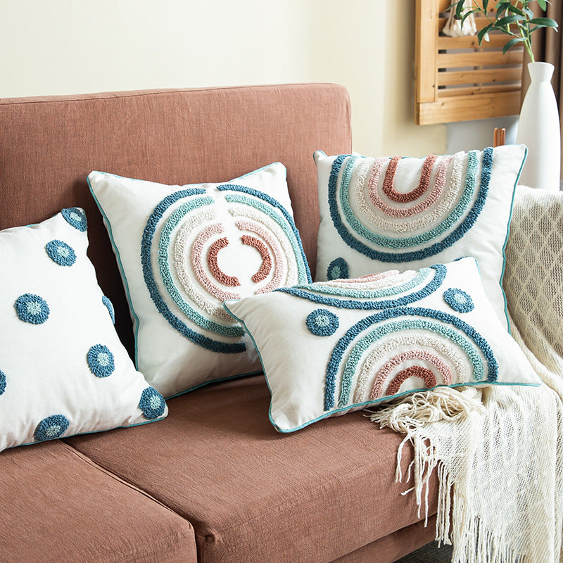 Embroidered Pillow Case Indian Ethnic Style