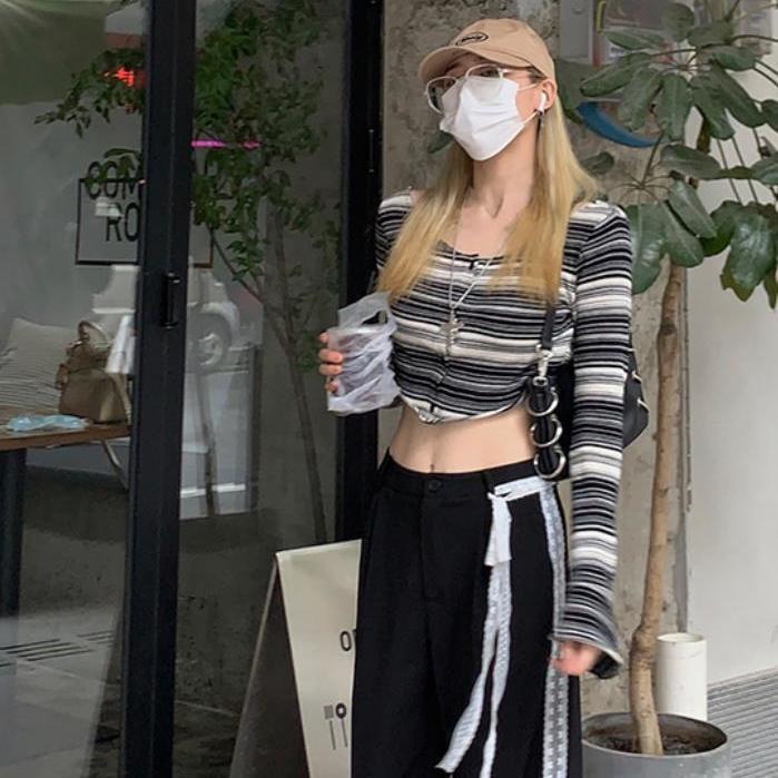 Reversible Top Women's Skinny Long Sleeve