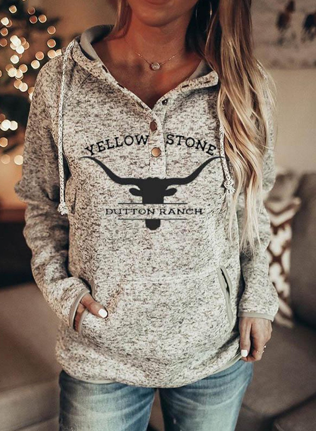 Women Loose Long Sleeved Hooded Sweater