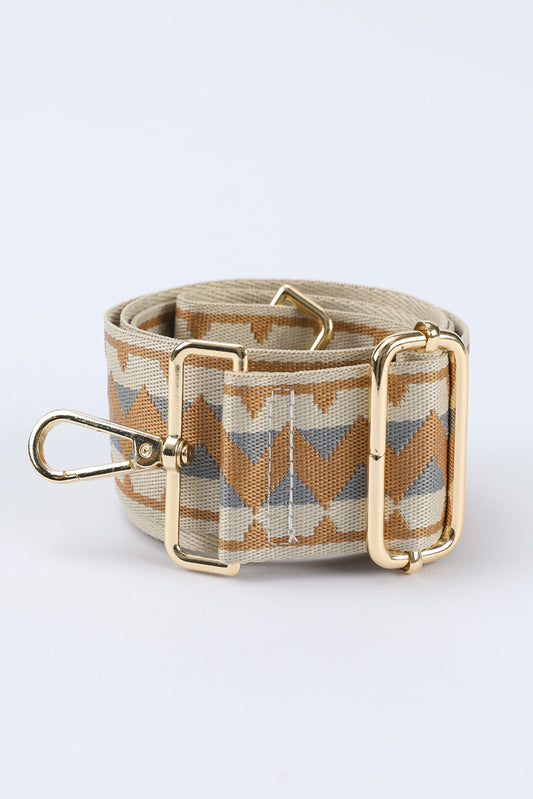 Accessory Part Adjustable Embroidered Belt