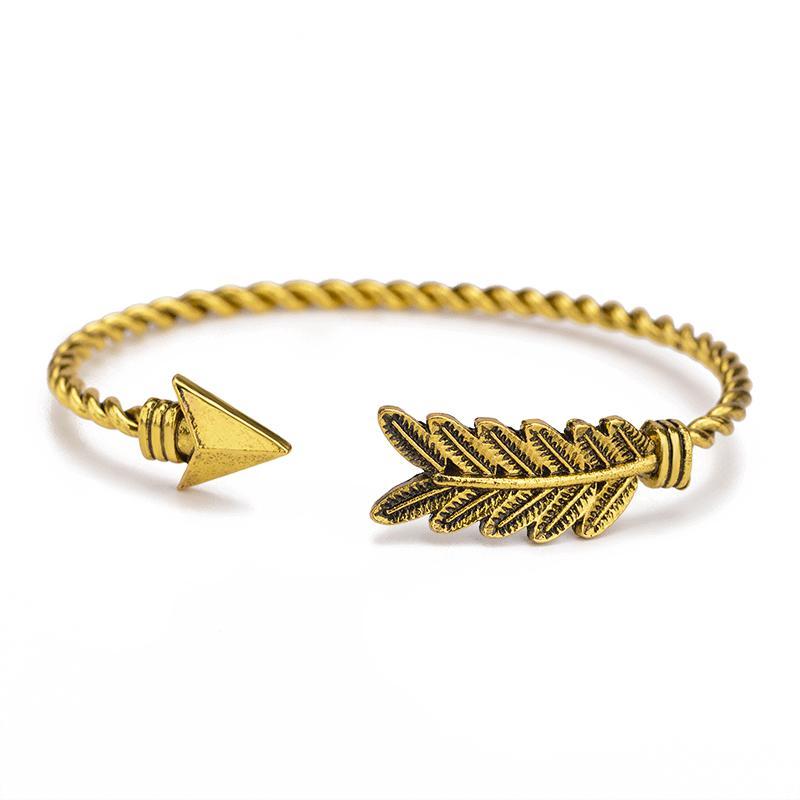 Triangle Feather Bracelet