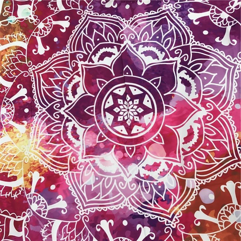 Bohemian Indian Lotus Mandala Roundie