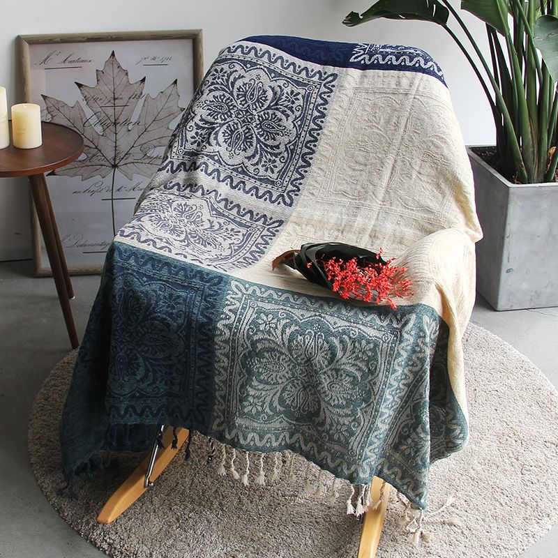 Retro Sofa Towel Nordic Single