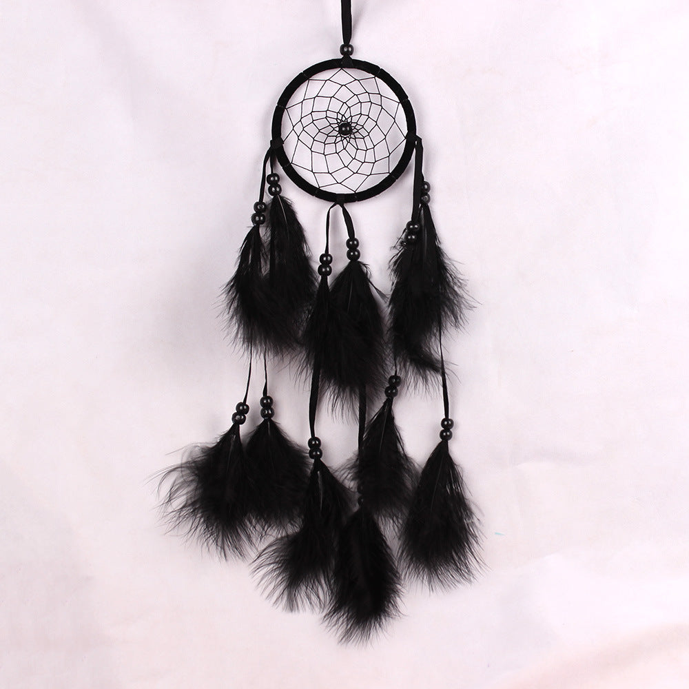 Creative Feather Wind Chimes Ornaments Dreamcatcher