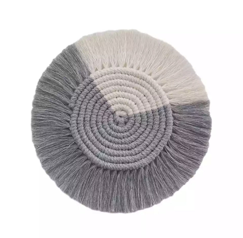 Hand-woven Nordic Style Cotton Rope Tassel