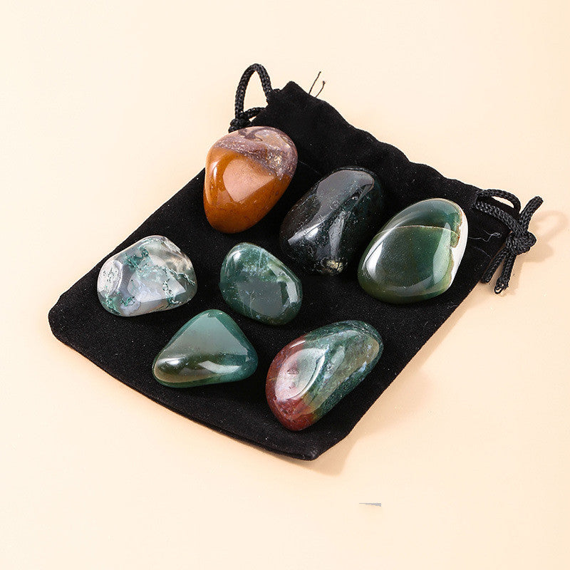 Polished And Polished Rolling Stone Crystal Red Agate