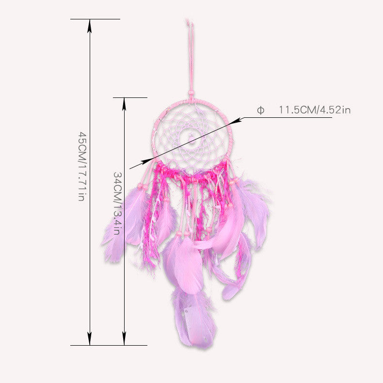 Indian Dream Catcher Creative Night Light Pendant