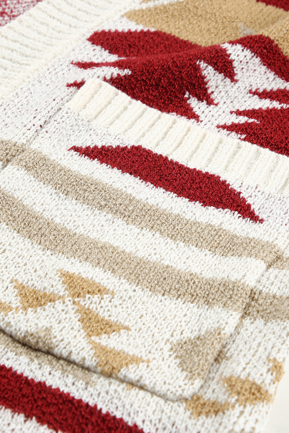 Moraga Pocketed Aztec Cardigan