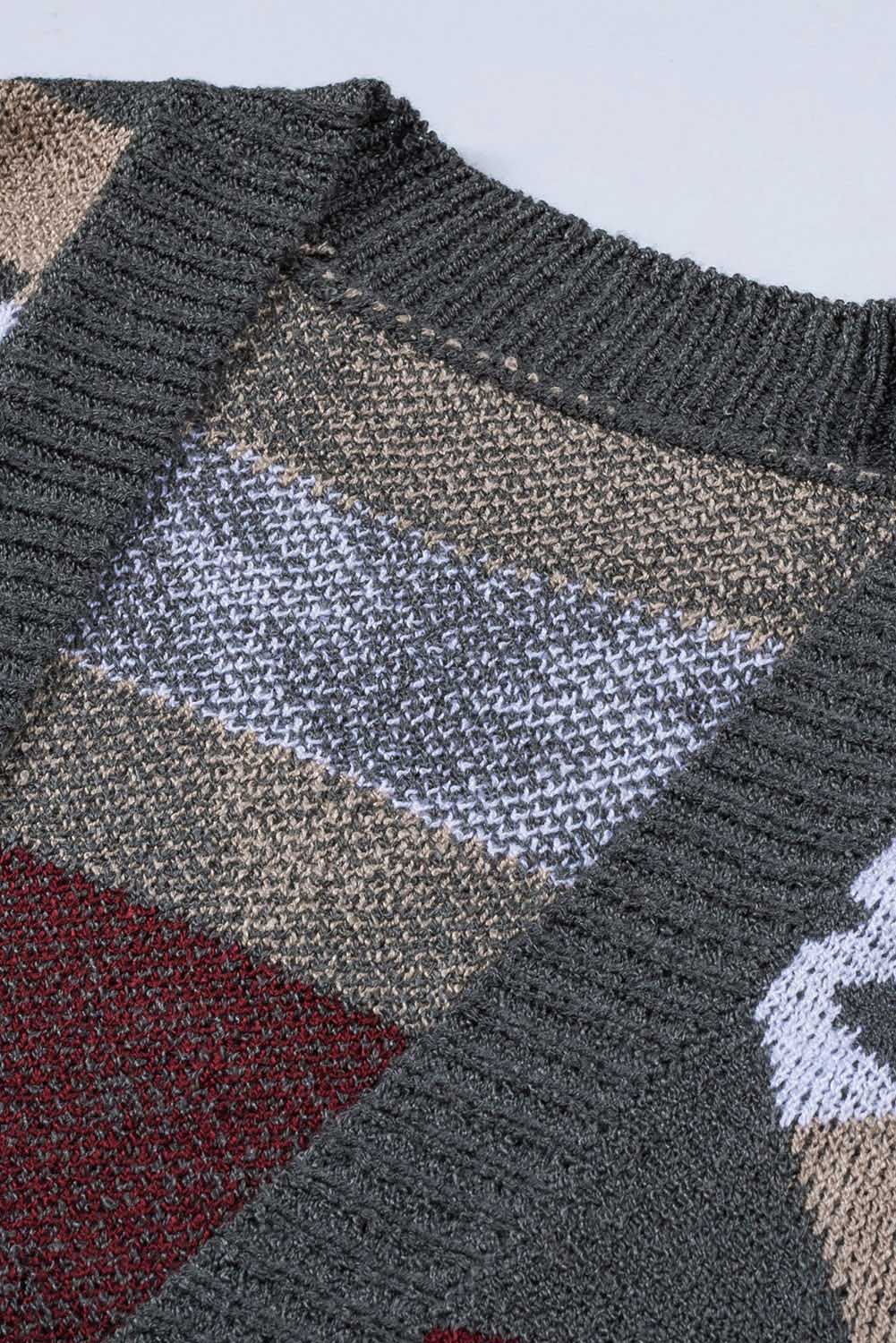 Moraga Pocketed Aztec Cardigan