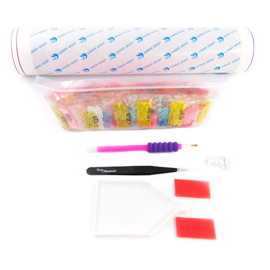 Diamond Painting Modern Painting Maya Woman Feather Headdress Art DIY Diamond Painting