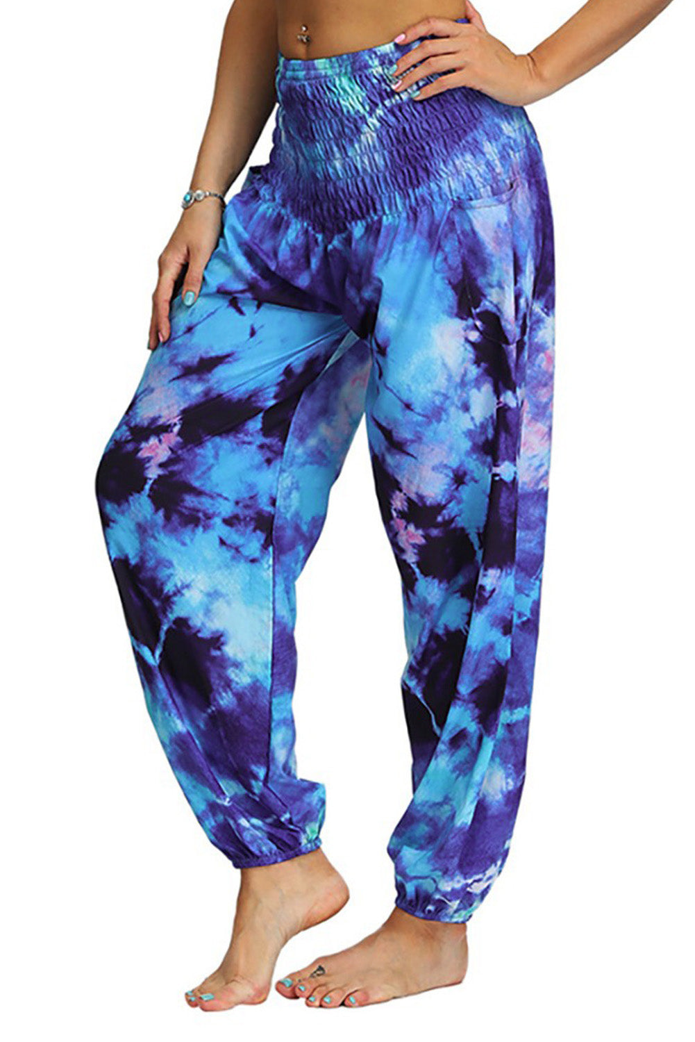 Boho Tie-dye Casual Loose Hippy Harem Pants