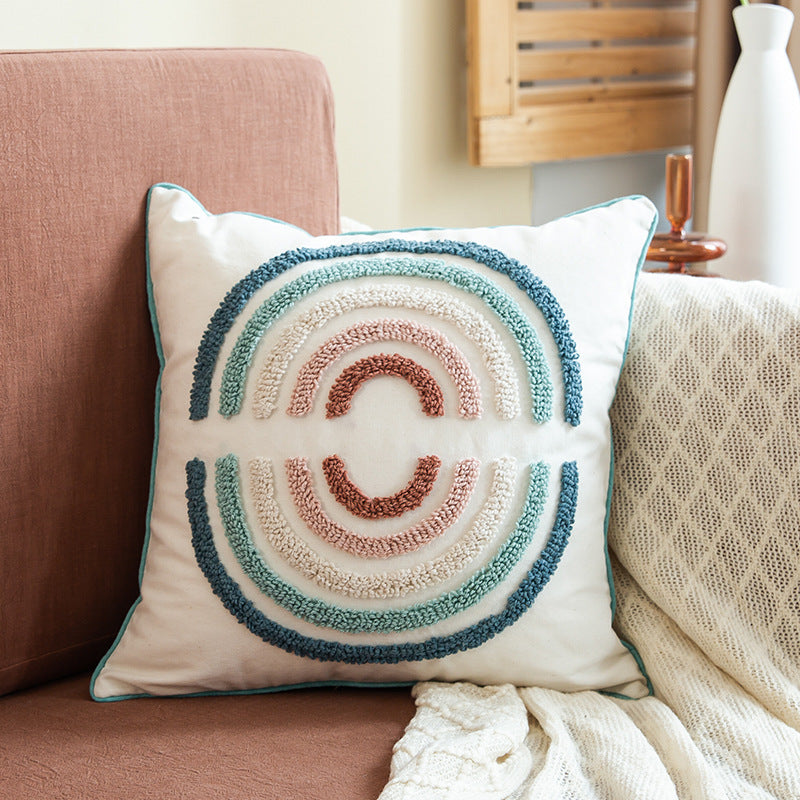 Embroidered Pillow Case Indian Ethnic Style