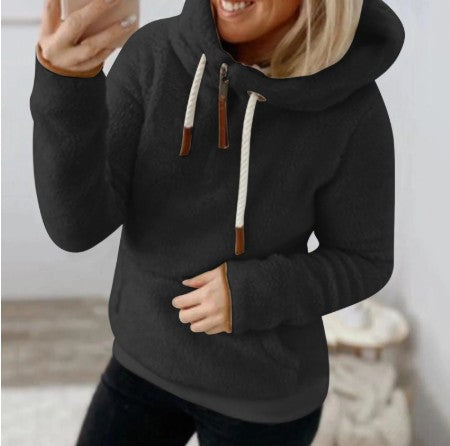 Hooded Lamb Feather Tethered Sack Hoodie