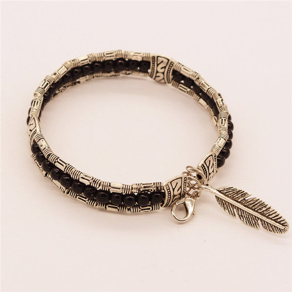 Feather bracelet