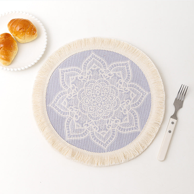 Bohemian Mandala Cotton Placemat Nordic Fabric