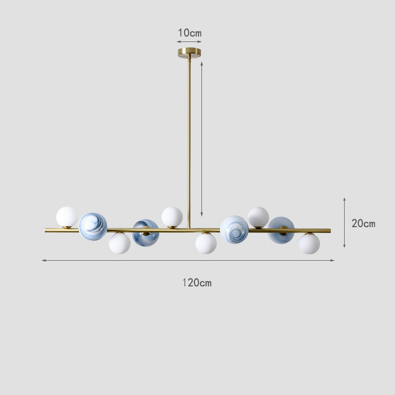 Household Nordic Tooling Lengthened Customized Chandelier