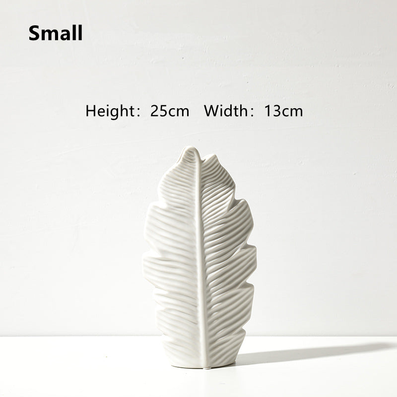 Nordic Style Desktop Living Room Ceramic Vase