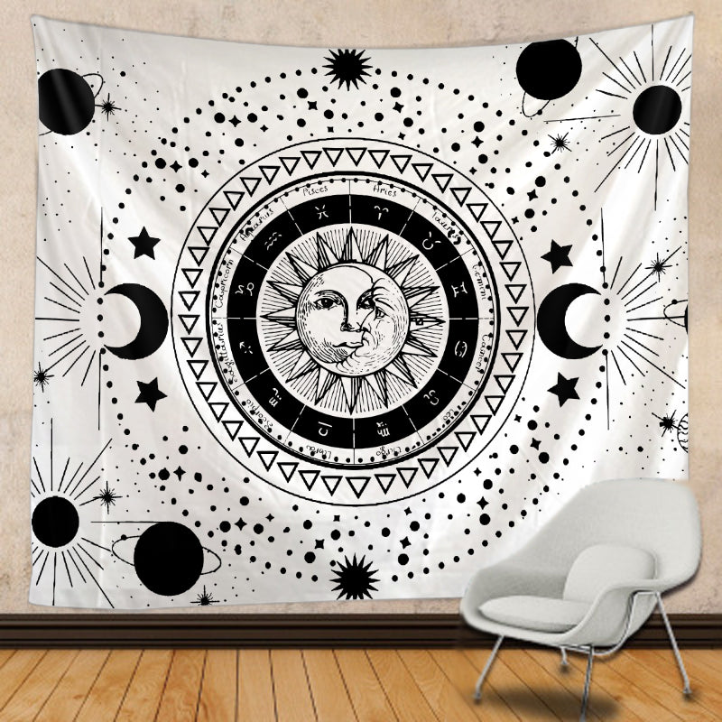 Nordic Style Ins Decorative Cloth Tapestry Background