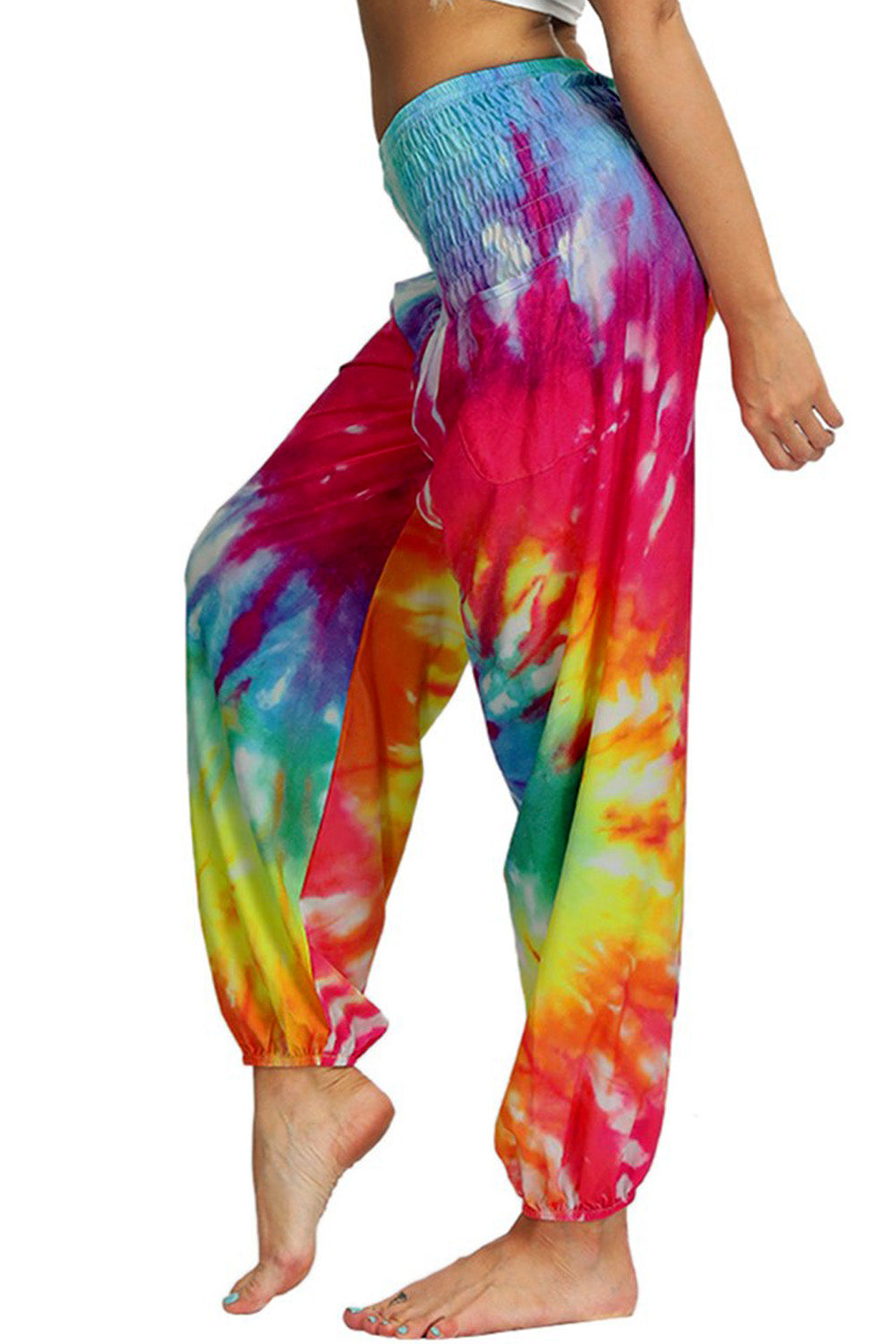 Boho Tie-dye Casual Loose Hippy Harem Pants