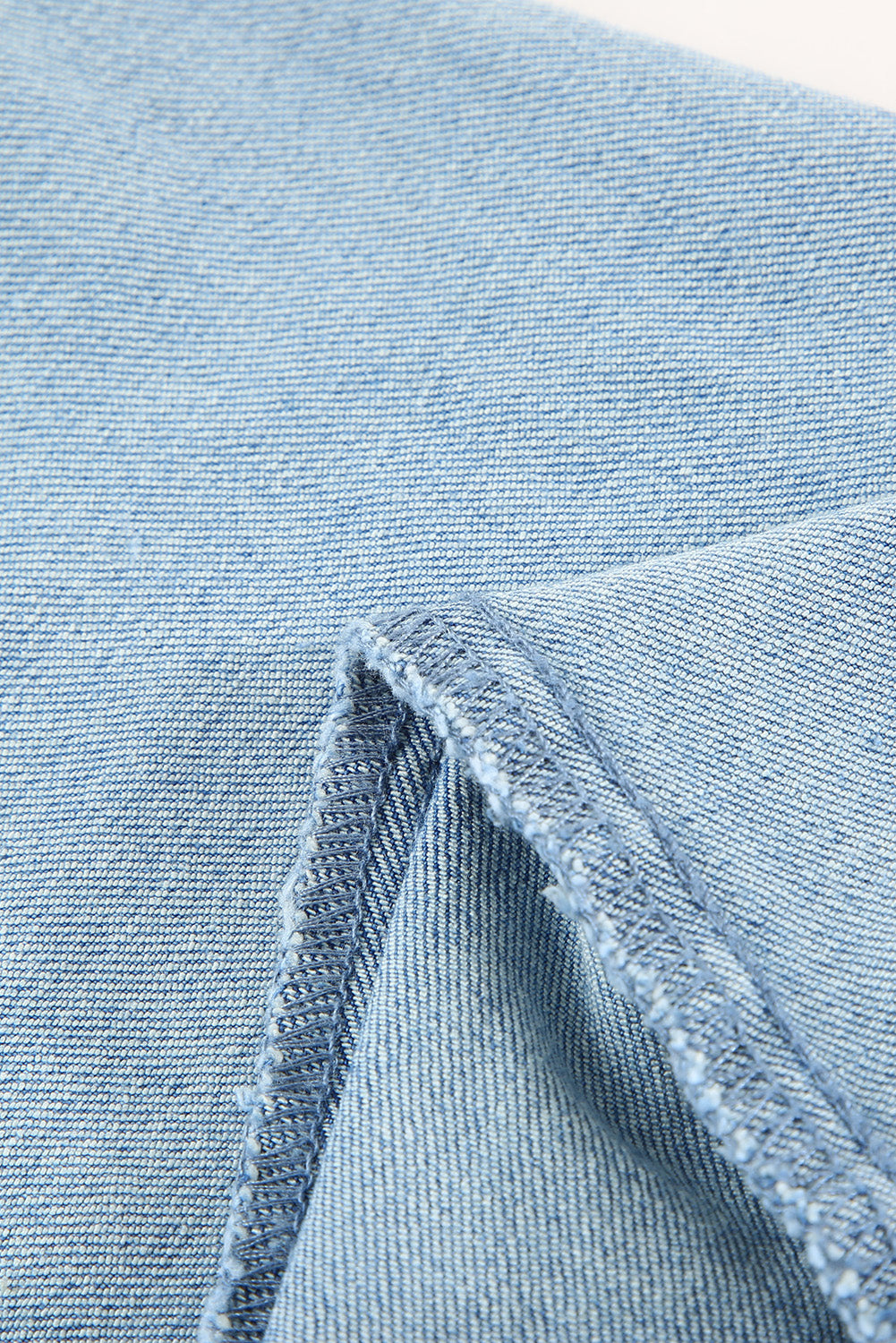 Dark Blue Mid Rise Button Front Flare Denim