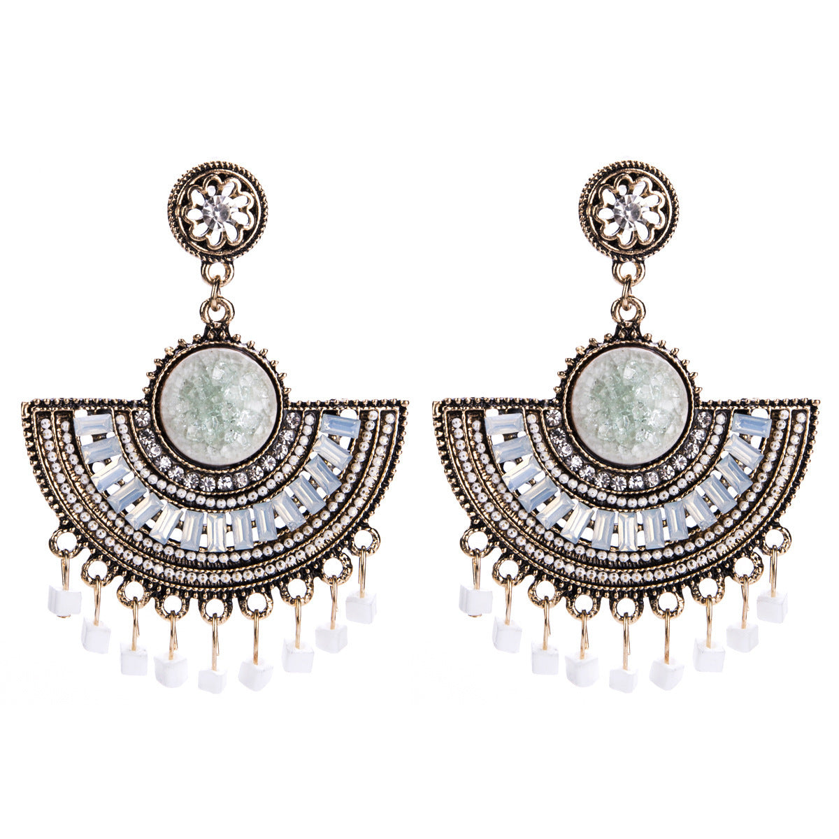 Elegant Bohemian Tassel Earrings For Women Beads dangle Earrings statement earing Vintage 2021 Trendy boho Jewelry Wholesale