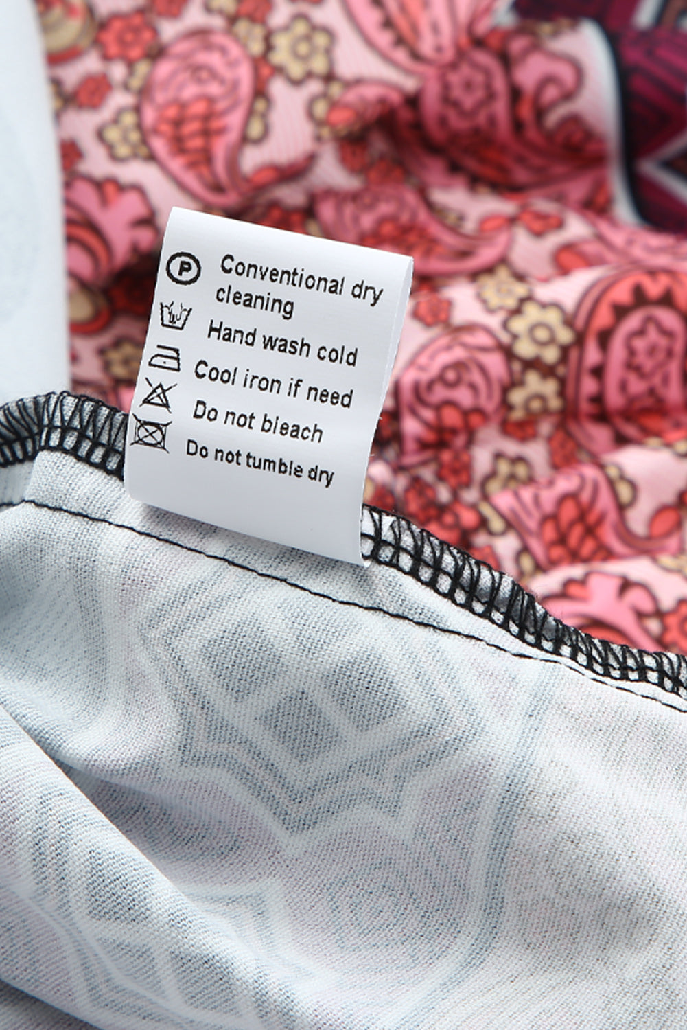 Tropical Floral Print Tiered Ruffle High Low Skirt