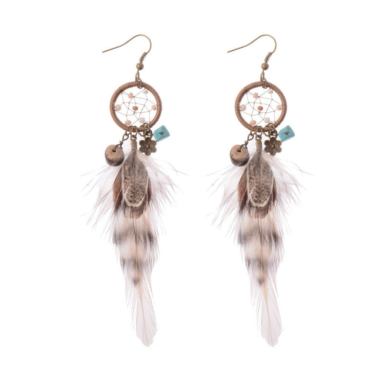 Seaside Holiday Personality Ethnic Style Earrings